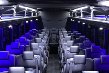 Murfreesboro Charter Bus Interior