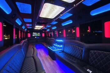 Murfreesboro Limousine Bus Interior