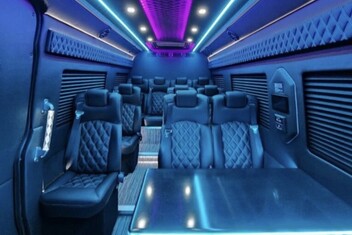 Murfreesboro Sprinter Bus Interior