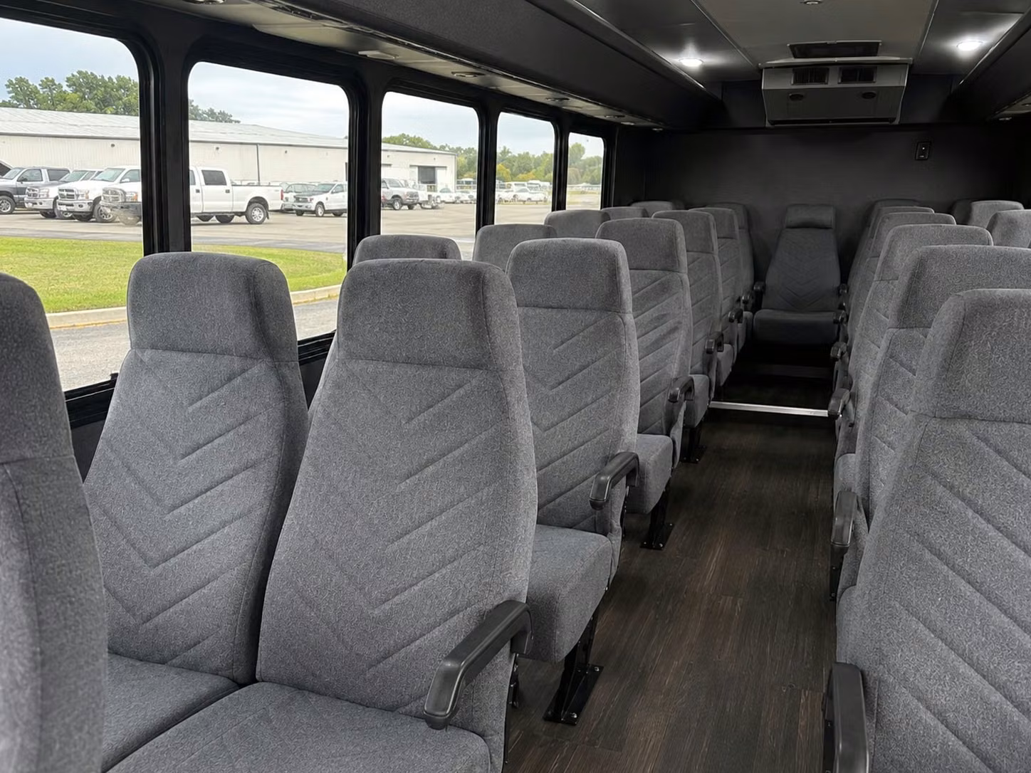 20 passenger minibus interior