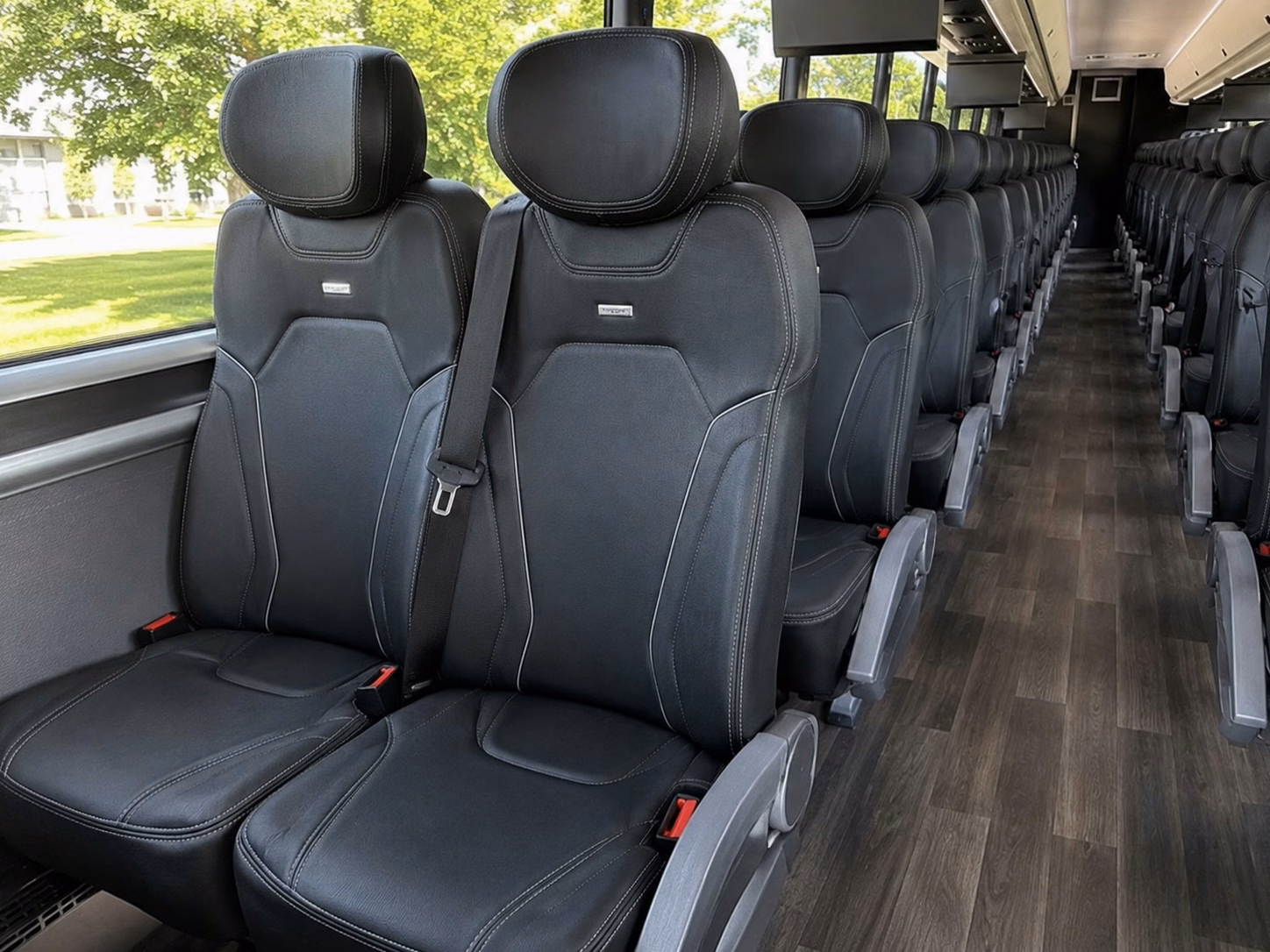 murfreesboro charter bus rental inside