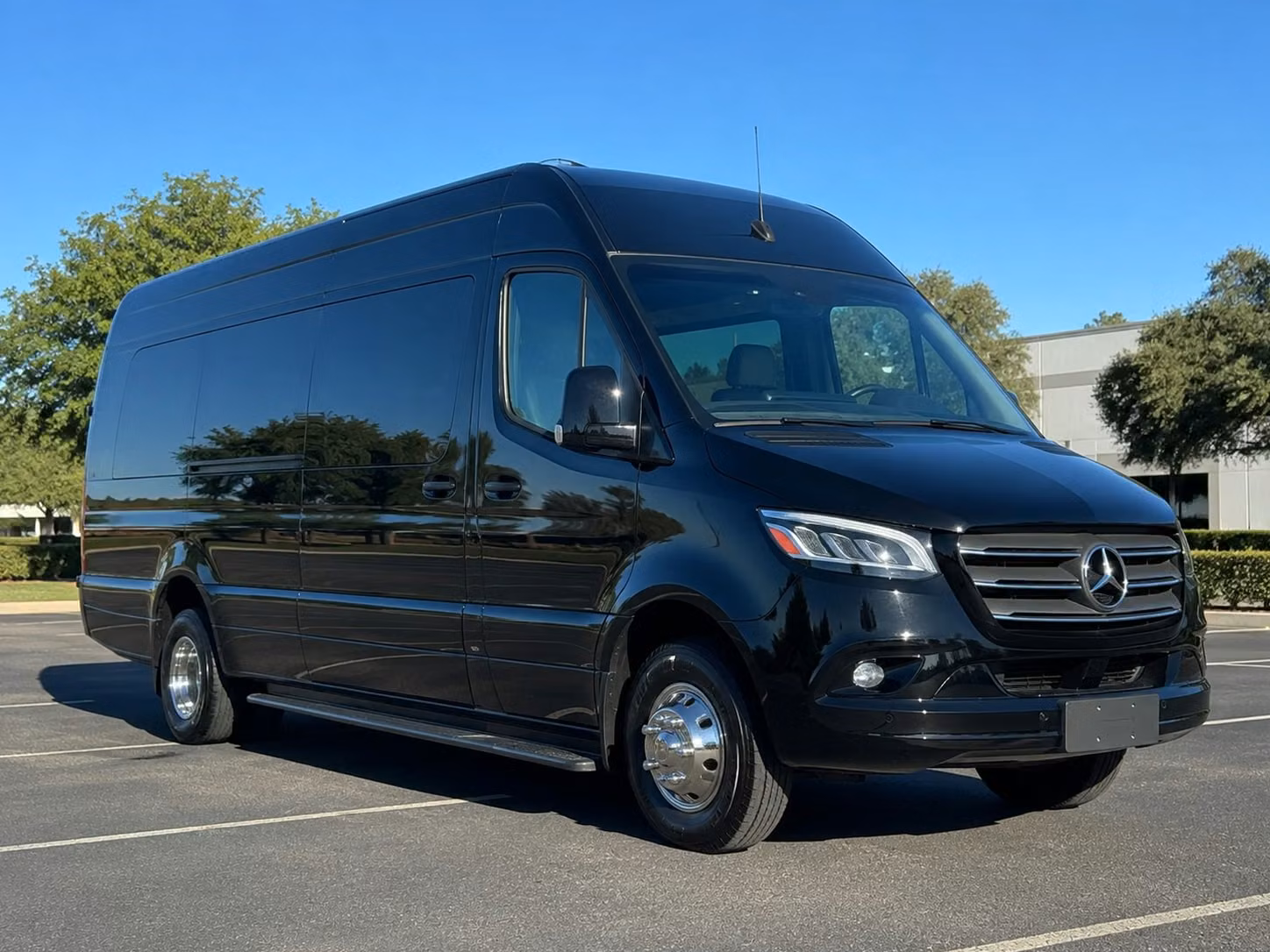sprinter van with driver